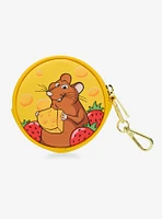 Loungefly Disney Pixar Ratatouille Remy Cheese Wheel Strawberry Scented Coin Purse - BoxLunch Exclusive