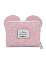 Loungefly Minnie Mouse Debossed Zip Wallet — BoxLunch Exclusive