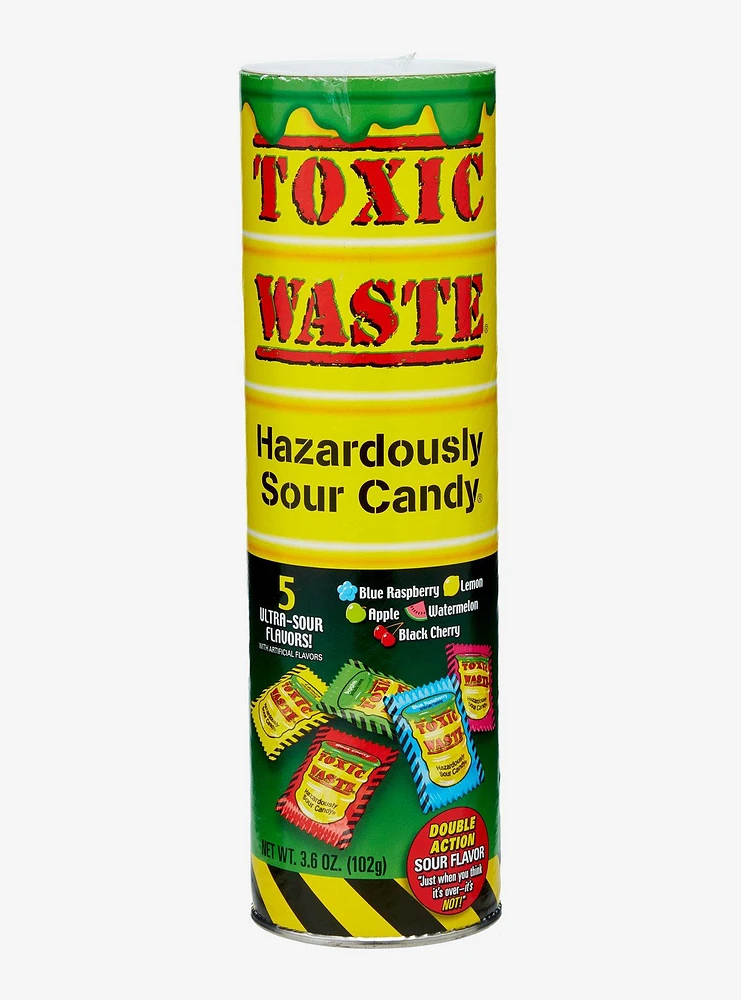 Toxic Waste Hazardously Sour Candy Tube