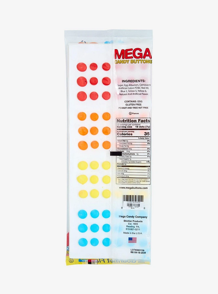 Mega Candy Buttons 3 Pack