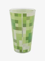 Minecraft Creeper Face Pint Glass