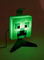 Minecraft Creeper Head Light & Headphones Stand