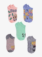 Richie Rich No-Show Socks 5 Pair