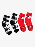 The Nightmare Before Christmas Jack Fuzzy Socks 2 Pair