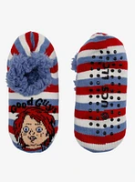 Chucky Stripe Cozy Slipper Socks