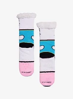 Hello Kitty And Friends Panels Cozy Slipper Socks