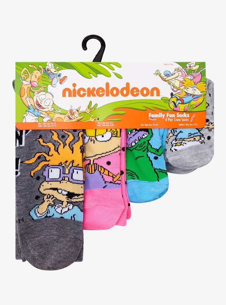 Rugrats Dots Family Sock Set 4 Pair