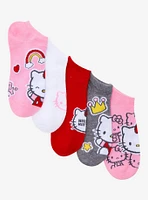 Hello Kitty Icons No-Show Socks 5 Pair