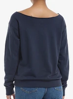 Disney Lilo & Stitch Rocket Boatneck Girls Sweatshirt