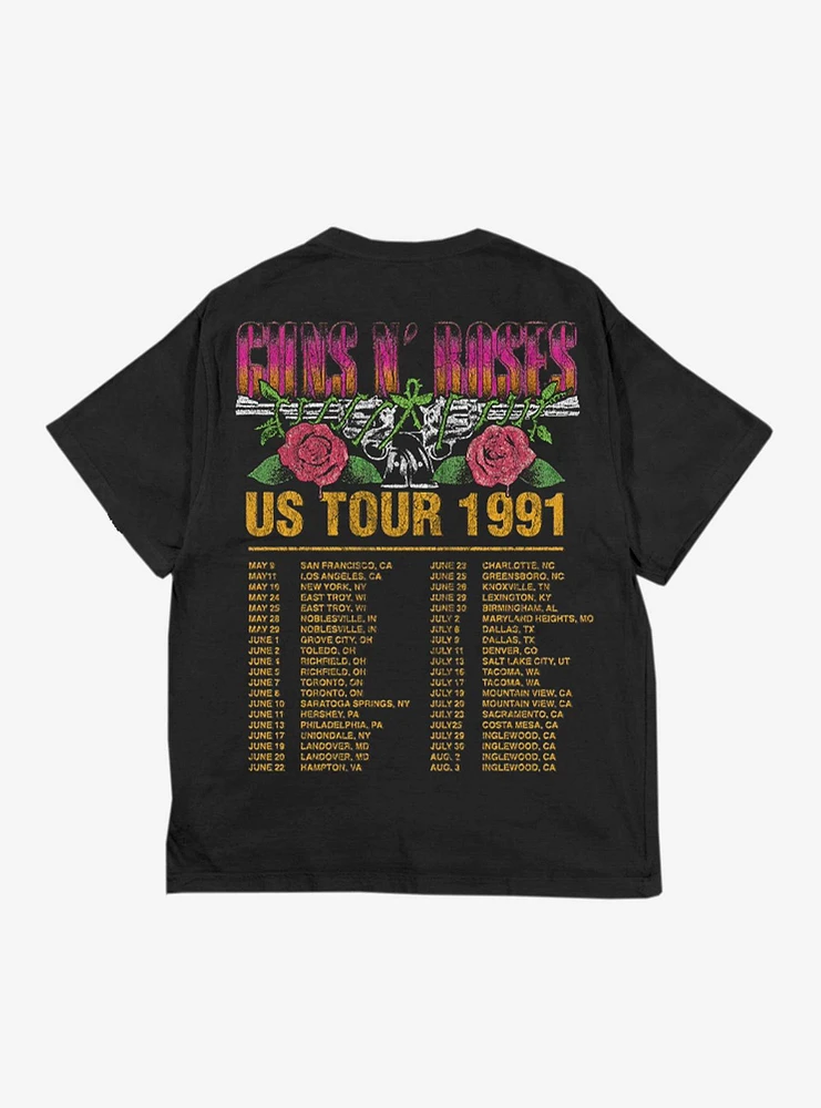 Guns N' Roses US Tour 1991 T-Shirt