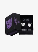 Transformers Decepticon Logo Cufflinks