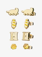 Harry Potter Hufflepuff Icon Earring Set