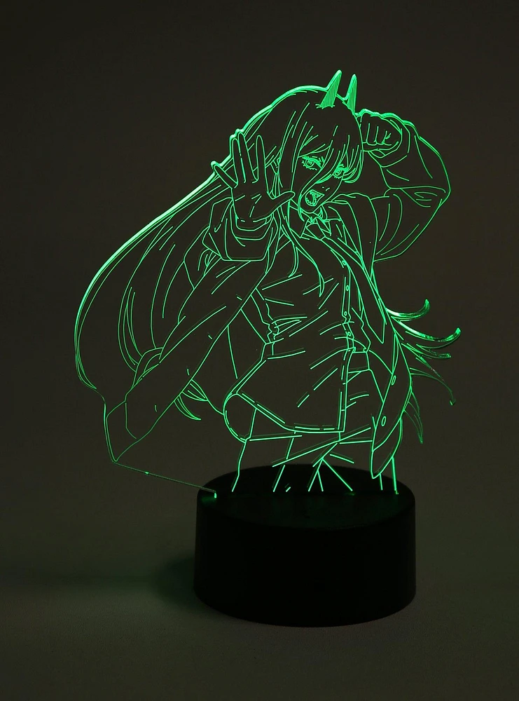 Otaku Lamps Chainsaw Man Power Acrylic Lamp