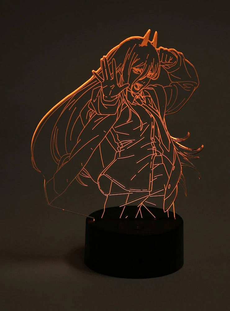 Otaku Lamps Chainsaw Man Power Acrylic Lamp