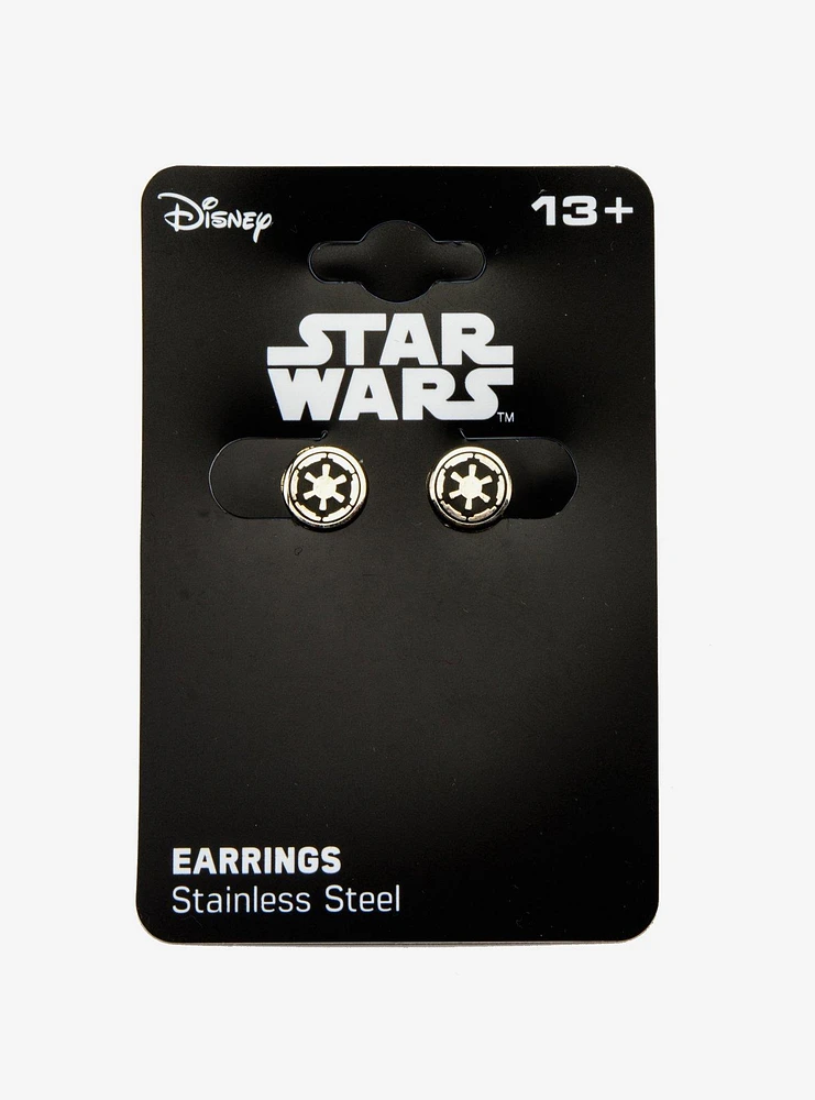 Star Wars Imperial Crest Stud Earrings