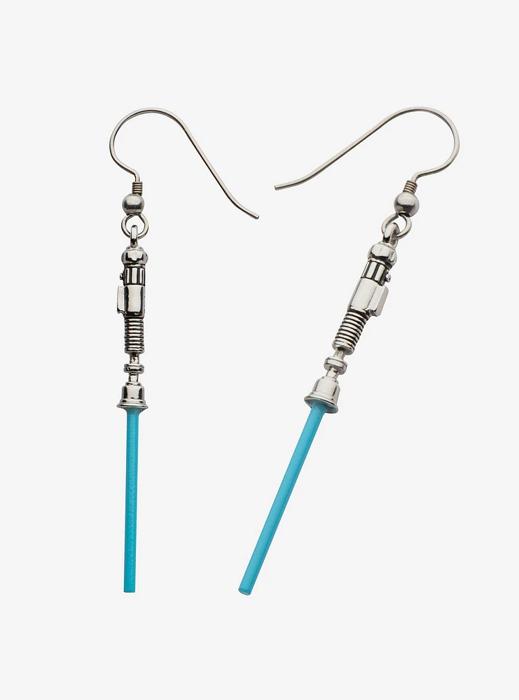 Star Wars Obi-Wan Kenobi Lightsaber Drop Earrings