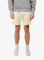 Pastel Yellow 5" Inseam Core Fleece Short