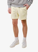 Pastel Yellow 5" Inseam Core Fleece Short