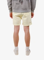 Pastel Yellow 5" Inseam Core Fleece Short