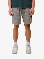 Heather Grey Core Fleece Cargo Short