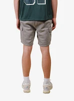 Heather Grey Core Fleece Cargo Short