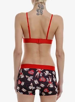 Betty Boop Pudgy Bra & Boyshort Panty Set