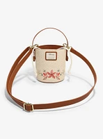 Loungefly Disney Lilo & Stitch Hula Group Floral Bucket Crossbody Bag - BoxLunch Exclusive