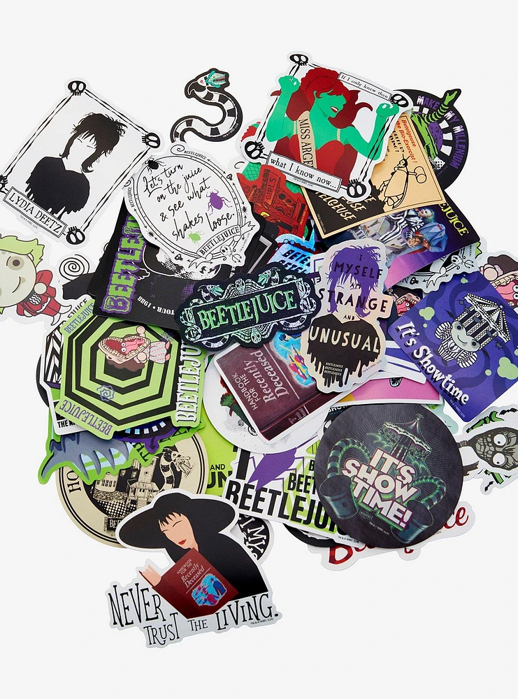 ConQuest Journals Beetlejuice Sticker Pack