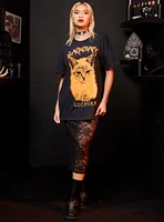 BlackCraft Lucipurr Orange & Black T-Shirt Hot Topic Exclusive