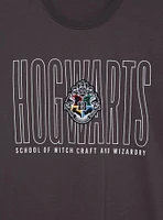 Harry Potter Hogwarts Crest Embroidered T-Shirt