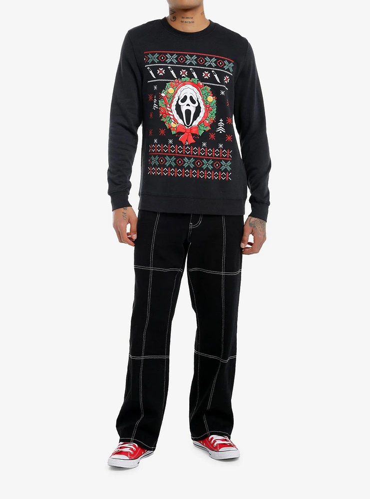 Ghost Face Holiday Sweatshirt