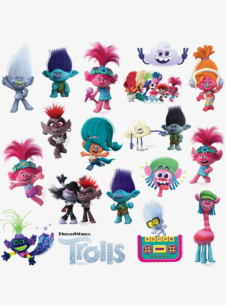 Trolls Sticker Pack