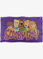 Scooby-Doo! and the Gang Purple Throw Blanket