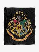 Harry Potter Hogwarts Crest 50x60" Throw Blanket