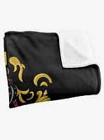 Harry Potter Hogwarts Crest 50x60" Throw Blanket