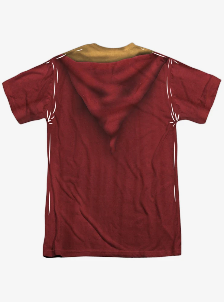 Harry Potter Gryffindor Quidditch Costume Sublimated T-Shirt