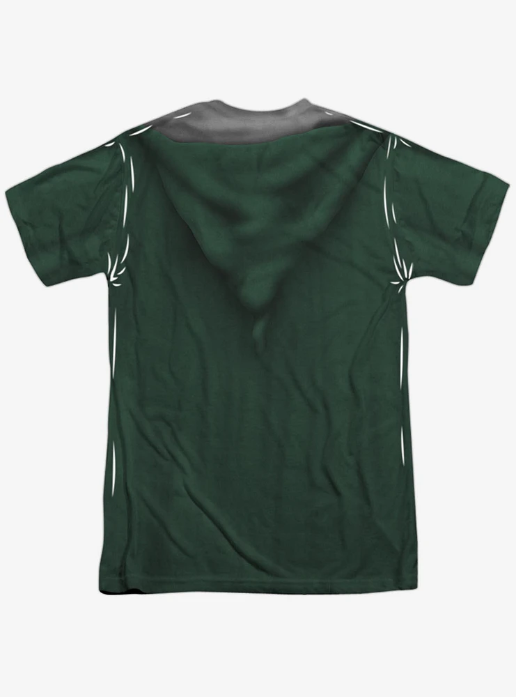 Harry Potter Slytherin Quidditch Costume Sublimated T-Shirt