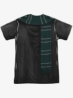 Harry Potter Slytherin Thin Scarf Costume Sublimated T-Shirt