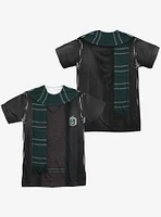 Harry Potter Slytherin Thin Scarf Costume Sublimated T-Shirt