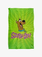 Scooby-Doo! Green Burst Throw Blanket