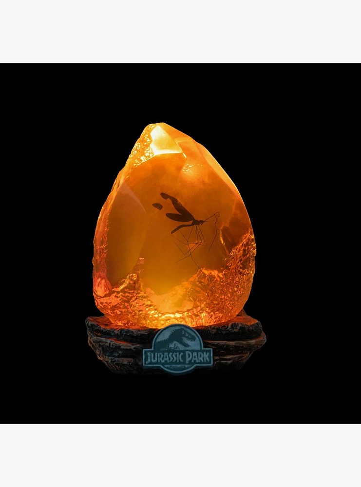 Jurassic Park Amber Lamp