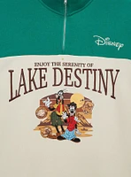 Disney A Goofy Movie Lake Destiny Quarter Zip Sweatshirt — BoxLunch Exclusive
