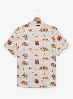 Disney A Goofy Movie Road Trip Allover Print Woven Button-Up - BoxLunch Exclusive