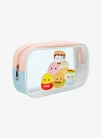 Squishmallows Food Makeup Bag Set