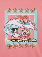 The Powerpuff Girls Surf Heroes Women's Quarter Zip Crewneck - BoxLunch Exclusive