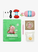 The Woobles Fred the Dinosaur Valentine's Day Crochet Kit