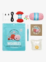 The Woobles Emilio the Turtle Valentine's Day Crochet Kit