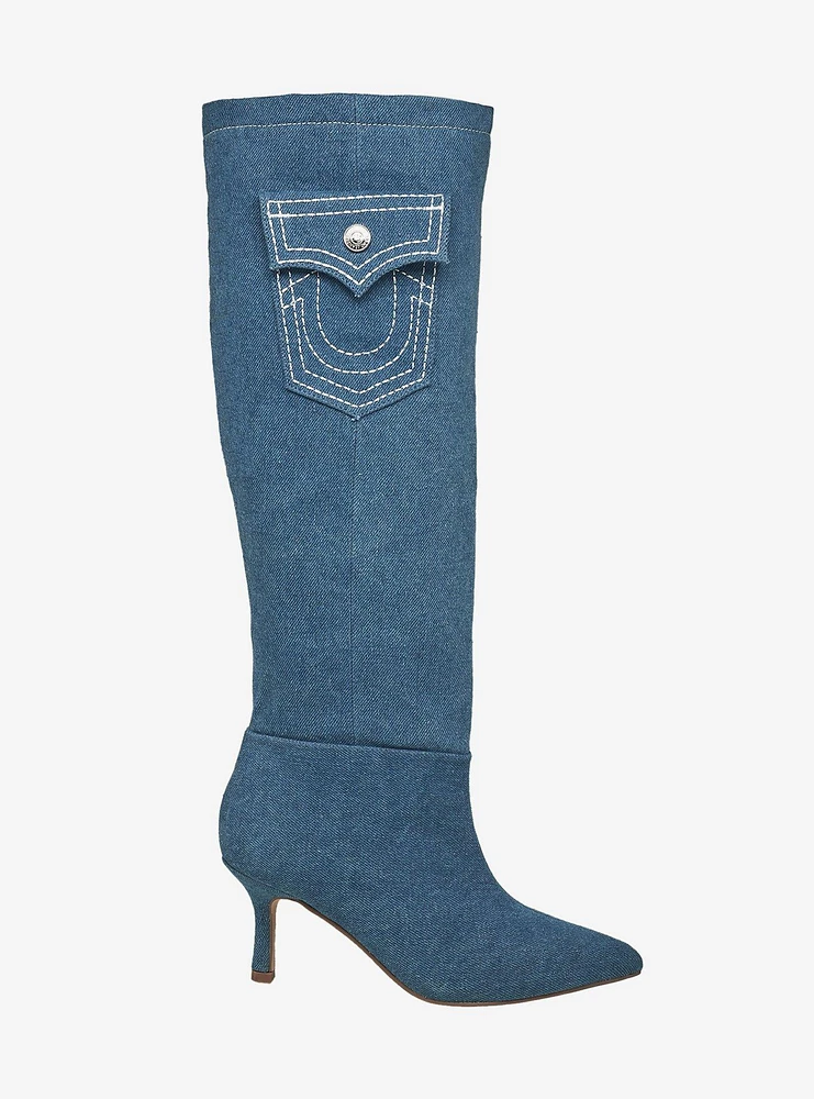 Tall Denim Boot