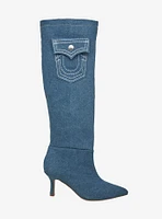 Tall Denim Boot