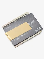 Stainless Steel Gold Engravable Money Clip